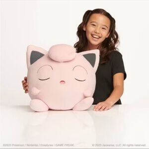 NWT Large Pokemon Jigglypuff Plush - Soft Pink
